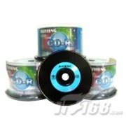 RISHENG CD-R光盘50片桶装(黑碟)