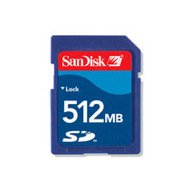 闪迪 SD卡 (512MB)产品图片主图