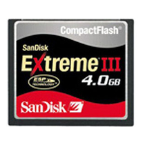 闪迪 EXtreme III CF (4G)产品图片主图