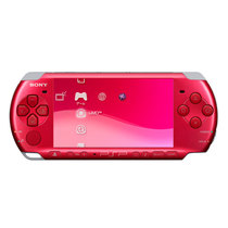 索尼 PSP3000 亮红色产品图片主图
