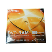 TDK 9.4GB 卡匣式DVD-RAM刻录盘