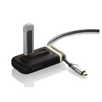 贝尔金 桌面式高速USB2.0四口集线器(F5U304zhBRN)产品图片主图