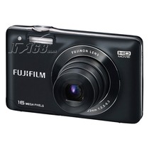 富士 JX540 数码相机 黑色(1400万像素 3英寸液晶屏 5倍光学变焦 26mm广角)产品图片主图