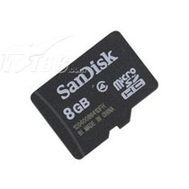 闪迪 Micro SDHC/TF卡 Class4(8GB)产品图片主图