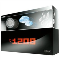 欧西亚 BA900 水晶幻彩天气预报仪(黑色)产品图片主图