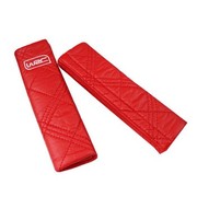 WRC 汽车安全带护套 护垫 超柔软纤皮材质 红色