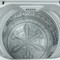 摩尔 (More)XQB65-4125 6.5公斤全自动波轮洗衣机（白色）产品图片3