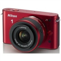 尼康 J1 微单套机 红色(VR 10-30mm f/3.5-5.6 镜头)产品图片主图