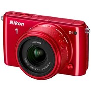 尼康 S1 微单套机 红色(11-27.5mm f/3.5-5.6)