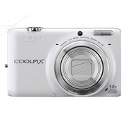 尼康 S6500 数码相机 白色(1602万像素 3英寸液晶屏 12倍光学变焦 25mm广角)