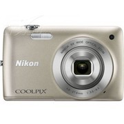 尼康 S4200 数码相机 银色(1600万像素 3英寸液晶屏 26mm广角)