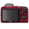 尼康 L810 数码相机 红色(1614万像素 3英寸液晶屏 26倍光变 22.5mm广角)产品图片2