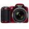 尼康 L810 数码相机 红色(1614万像素 3英寸液晶屏 26倍光变 22.5mm广角)产品图片1