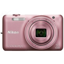 尼康 S6600 数码相机 粉色(1602万像素 2.7英寸翻转屏 12倍光学变焦 25mm广角)产品图片主图