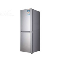 海尔bcd186kb186升两门冰箱银灰色