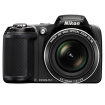 尼康 L810 数码相机 黑色(1614万像素 3英寸液晶屏 26倍光变 22.5mm广角)产品图片主图