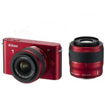 尼康 J1 微单套机 红色(10-30mm,30-110mm)产品图片主图