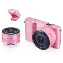 三星 NX1000 微单套机 粉色(20-50mm,16mm)产品图片主图