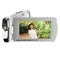 海尔 DV-I9 全高清高清闪存摄像机 白色(1080P全高清 1600万像素 3英寸高清触摸屏)产品图片2