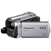 松下 HC-V10GK 高清数码摄像机 银色(150万像素 63倍光学变焦 闪存式 2.7英寸液晶屏)
