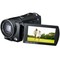 海尔 DV-P10 全高清内置投影摄像机 黑色 (500万像素 8倍光学变焦 闪存式 3.0英寸触摸屏)产品图片2