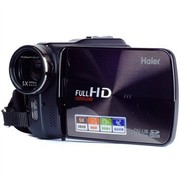 海尔 DV-U8 数码摄像机 神秘黑(1600万像素 5倍光变 3.0英寸触摸屏 1080P高清摄像)