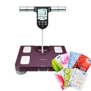 欧姆龙 脂肪测量仪器HBF-371脂肪秤帮助减肥 送价值56元百川可拆自发热护颈