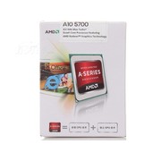 AMD APU系列四核 A10-5700 盒装CPU（Socket FM2/3.4GHz/4M缓存/HD 7660D/65W）