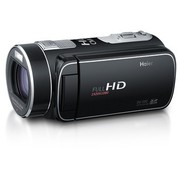 海尔 DV-E80 全高清摄像机 遥控版(1080P全高清摄像 千倍变焦 高清触摸屏 多种智能拍摄模式)