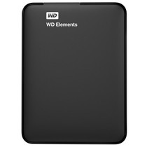 西部数据 Elements 新元素系列 2.5英寸 USB3.0 移动硬盘 500G(BUZG5000ABK)产品图片主图