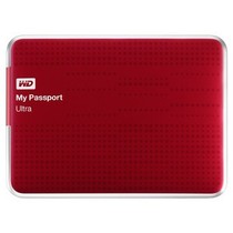 西部数据mypassportultrausb301tb超便携移动硬盘红色bzfp0010brd