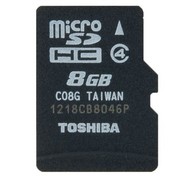 东芝 8G TF(microSDHC)存储卡(Class4)