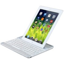 乐歌 PAC-KB02 ipad1/ipad2/new ipad/ipad3/ipad4蓝牙键盘保护套 白色产品图片主图