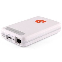 忆捷 air disk A80 640G 无线存储器 无线移动硬盘 wifi硬盘产品图片主图