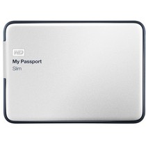 西部数据 My Passport Slim USB3.0 2TB 超便携移动硬盘 BPDZ0020BAL-PESN产品图片主图