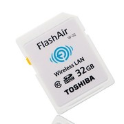 东芝 32G FlashAir 无线局域网嵌入式 SDHC存储卡 Class10