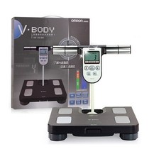 欧姆龙 体重身体脂肪称测量器HBF-358-BW 黑色产品图片主图