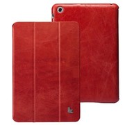杰森克斯（jisoncase） 苹果iPad mini/mini2 意大利头层牛皮套纯手工商务皮套 红色 JS-IM2-01A30