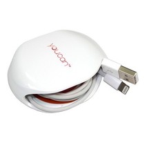 Capshi 耳机/数据线收纳器 YOUCAN全自动绕线器 (白色)产品图片主图