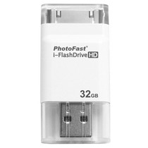 PhotoFast i-FlashDrive HD 苹果伴侣第三代iphone4/5/5s  ipad2/3/4专用U盘 32G 绕过iTunes拷贝文件到苹果产品图片主图