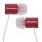 纽曼  XM13 面条音乐耳机 红色产品图片2