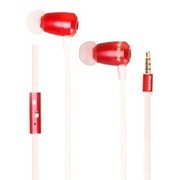 纽曼  XM12 入耳式立体声面条耳机 红色