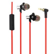 纽曼  NM-XK05 防缠绕音乐手机耳机  红色产品图片主图