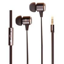 纽曼  XM11 金属材质线控音乐耳机  黑色产品图片主图