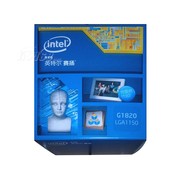 英特尔 赛扬双核 G1820 Haswell 盒装CPU(LGA1150/2.7GHz/2M三级缓存/53W/22纳米)