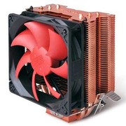超频三 红海10增强版 多平台CPU散热器(3条纯铜热管/9cm静音风扇)