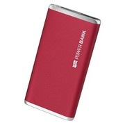 飞毛腿 Q7 双USB 聚合物移动电源/充电宝 6200毫安 酒红色