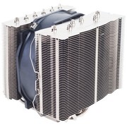 银欣 SST-HE01 多平台CPU散热器 (全铜架构，散热管与铝鳍片，6mm 散热管 x 6，可调速