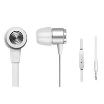 酷派 WH11 原装入耳式线控耳机 3.5mm接口 银白色产品图片主图