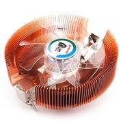 AARDWOLF CC90FJ(金麒麟)CPU散热器/使用Intel,AMD多平台/9cm 蓝色LED静音风扇